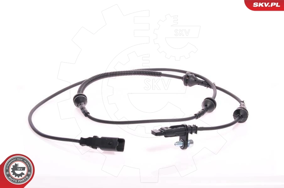 Sensor, wheel speed